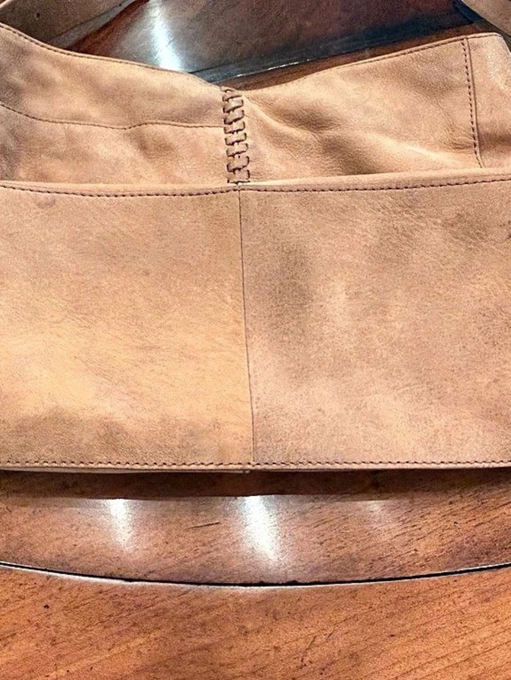 HOBO Leather Bag in Brown